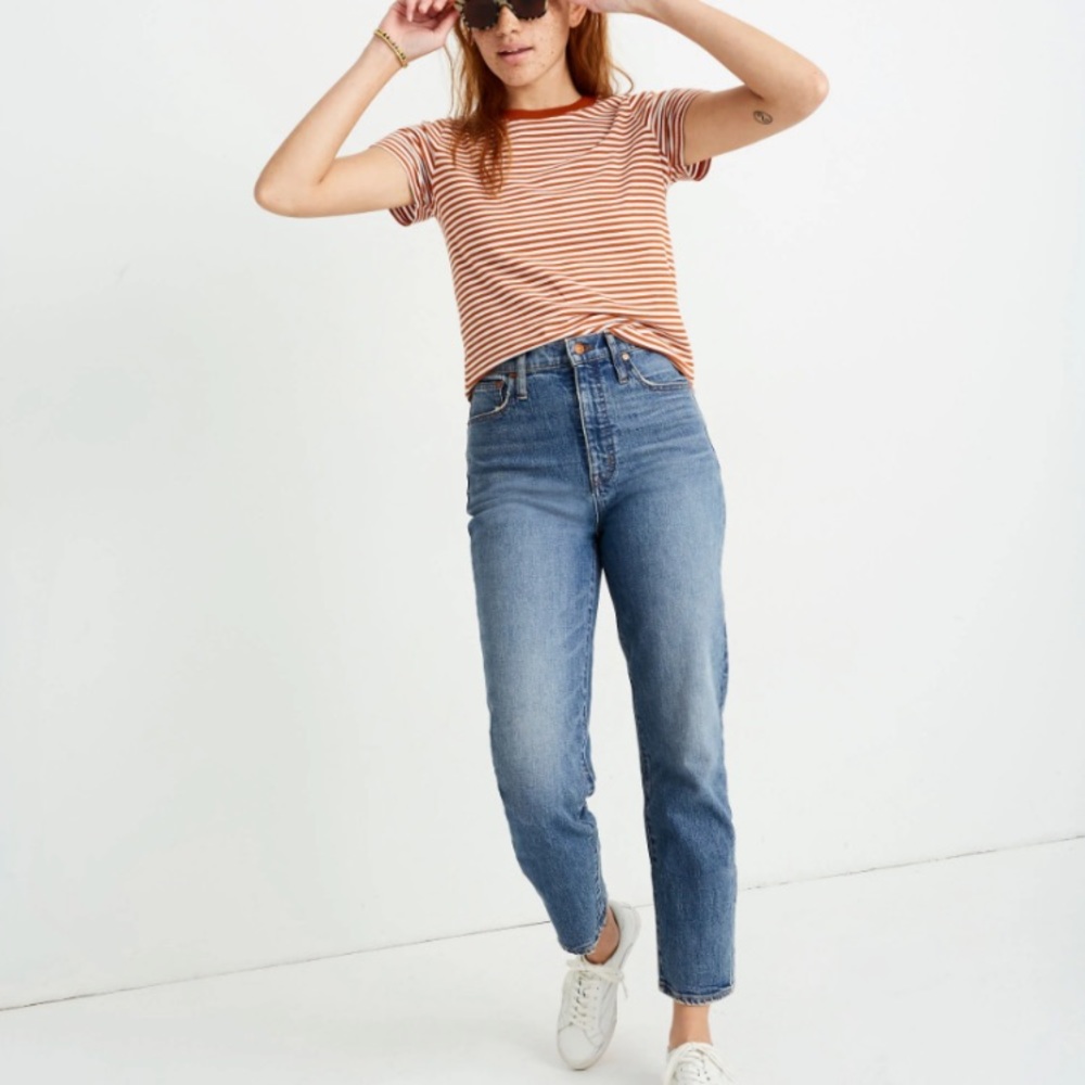 Madewell the Classic Straight Jean